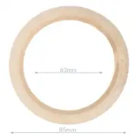 85mm Houten ringen buitenmaat
