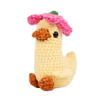 Amigurumi kit zachte knuffels haken - eend