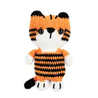 Amigurumi kit zachte knuffels haken - tijger