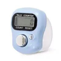 Automatische toerenteller blauw