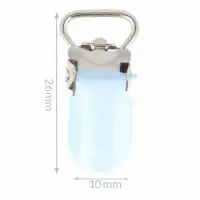 Babyclips 10mm blauw kopen bij Wollies by Lies