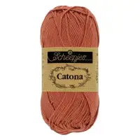 Scheepjes Catona 504 Brick Red