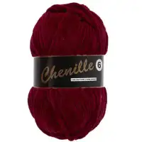 Lammy Yarns Chenille 6 042 donker rood