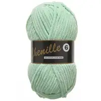 Lammy Yarns Chenille 6 062 mint groen