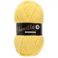 Lammy Yarns Chenille 6 510 licht geel