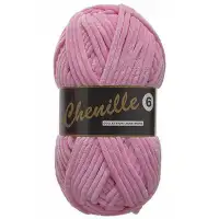 Lammy Yarns Chenille 6 713 zuurstok roze