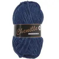 Lammy Yarns Chenille 6 890 jeans blauw