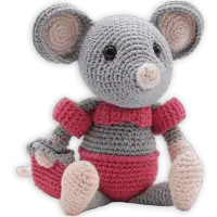 Daisy Muis - Hardicraft Haakpakket kopen bij Wollies by Lies