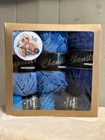 Garenpakket Chenille Blue Ocean