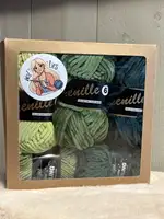 Garenpakket Chenille Green Forest