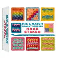 Mix en match granny squares haaksteken