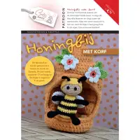 Patroonboekje Honingbij met korf kopen bij Wollies by Lies