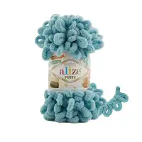 Alize Puffy 414 Blue Daisy