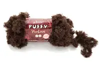 Puffy Fur Love 493 Dark Brown