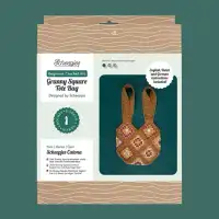 Scheepjes Beginner haakkit Granny square tas goud kopen bij Wollies by Lies