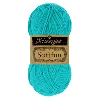 Scheepjes Softfun 2423 Bright Turquoise