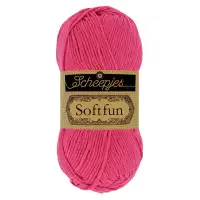 Scheepjes Softfun 2495 Hot Pink