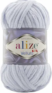 Velluto 416 light blue grey