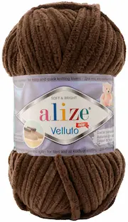 Velluto 493 dark brown