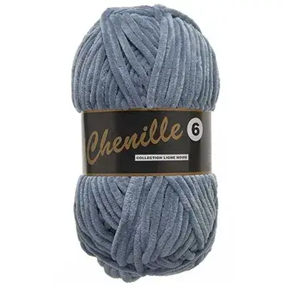 Lammy Yarns Chenille 6 022 vintage blauw