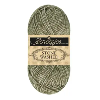 Scheepjes Stone Washed 851 Chlorite Green