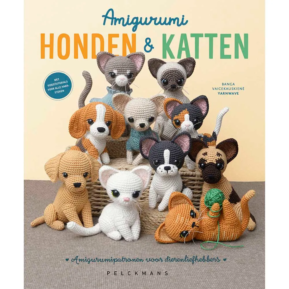 Amigurumi honden en katten kopen bij Wollies by Lies