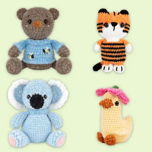 Amigurumi kit zachte knuffels haken - eend thumbnail 5