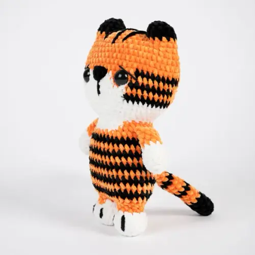 Amigurumi kit zachte knuffels haken - tijger thumbnail 2