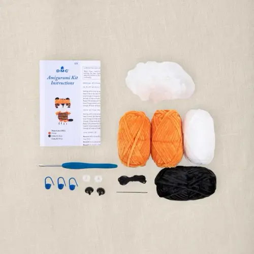 Amigurumi kit zachte knuffels haken - tijger thumbnail 3