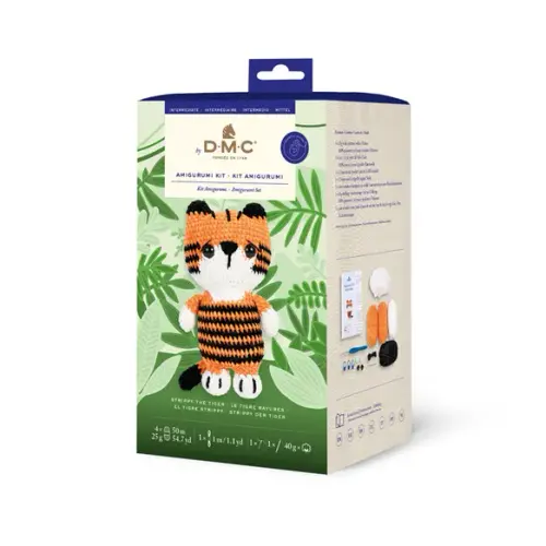 Amigurumi kit zachte knuffels haken - tijger thumbnail 4