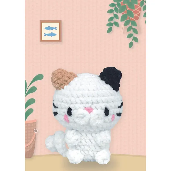 Amigurumi XXL kit dieren haken - Poes thumbnail 4