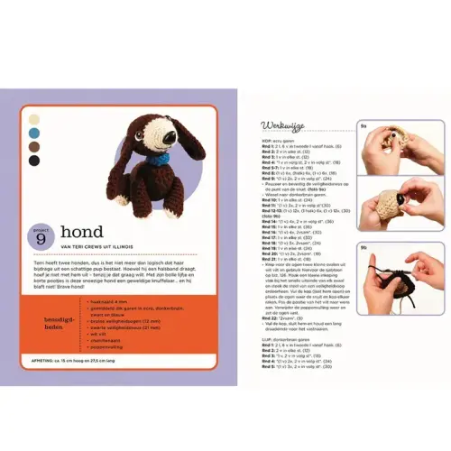 Bos en boerderijdieren haken - Kristen Rask thumbnail 3