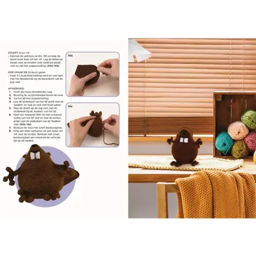 Bos en boerderijdieren haken - Kristen Rask thumbnail 4