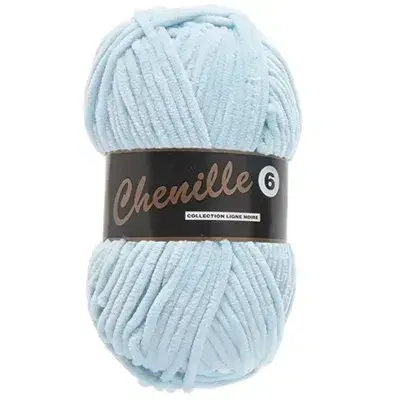 Lammy Yarns Chenille 6 011 licht blauw