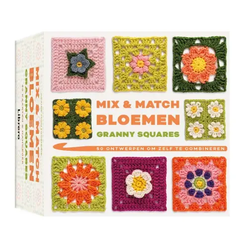 Mix en match granny squares bloemen