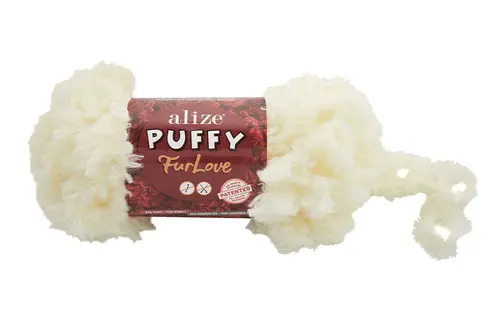 Alize Puffy Fur Love 062 Cream