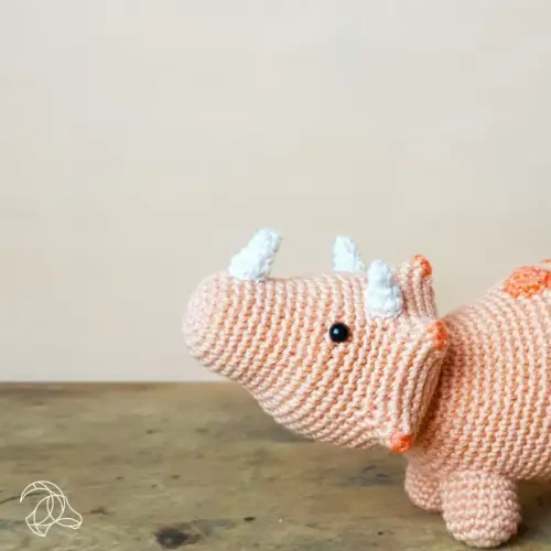 Triceratops - Hardicraft Haakpakket thumbnail 4