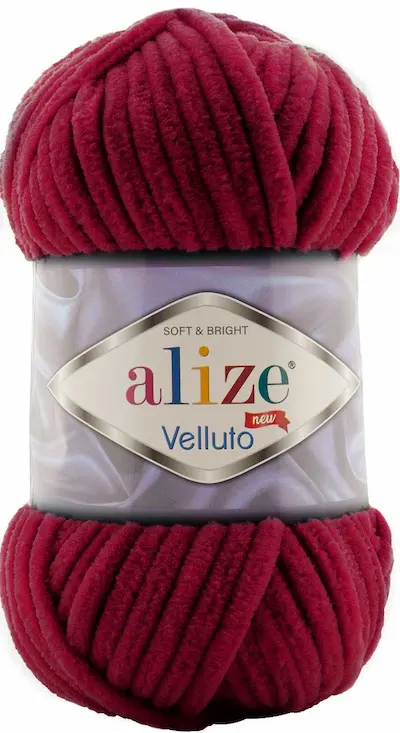 Alize Velluto 107 cherry