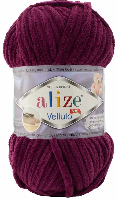 Alize Velluto 111 plum