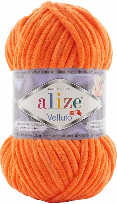 Alize Velluto 550 tiger lily