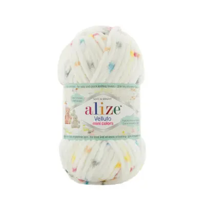 Alize Velluto mini colors 8112