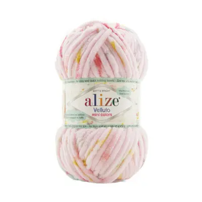 Alize Velluto mini colors 8119