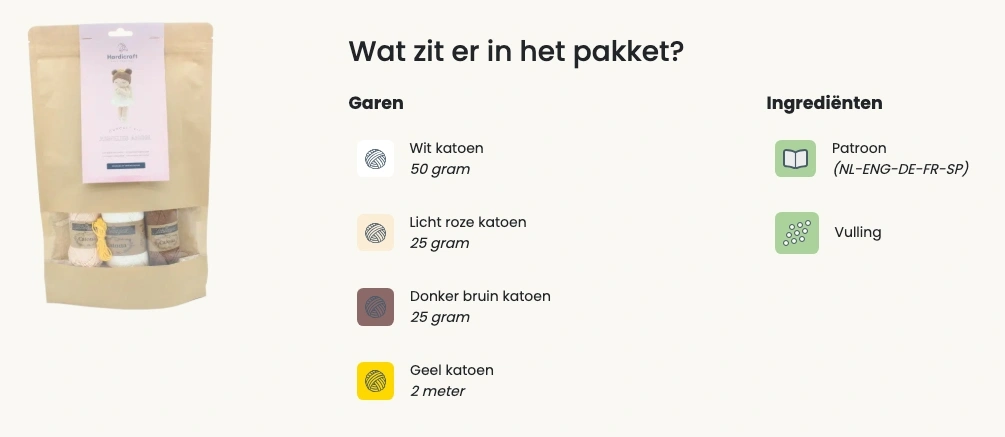Annelies Engel - Hardicraft Haakpakket