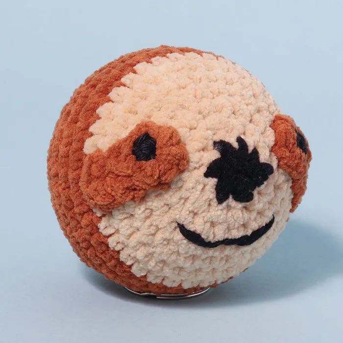 Haakboek Zooballs Berenschattig stressbal- L. de Vries