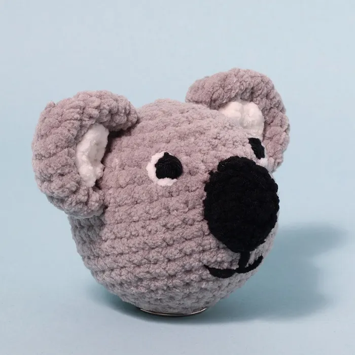 Haakboek Zooballs Berenschattig stressbal- L. de Vries