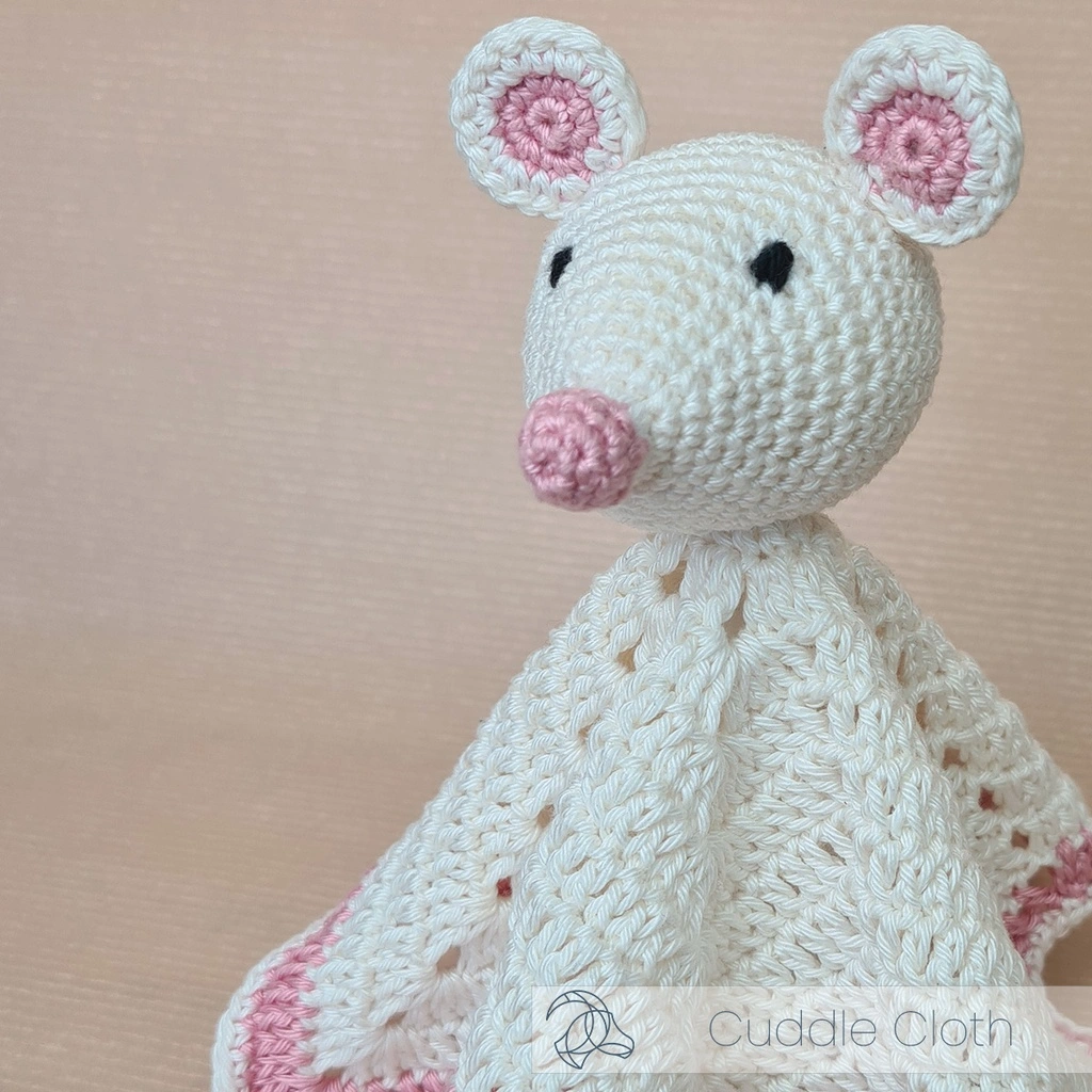 Knuffeldoekje Muis - Hardicraft Haakpakket