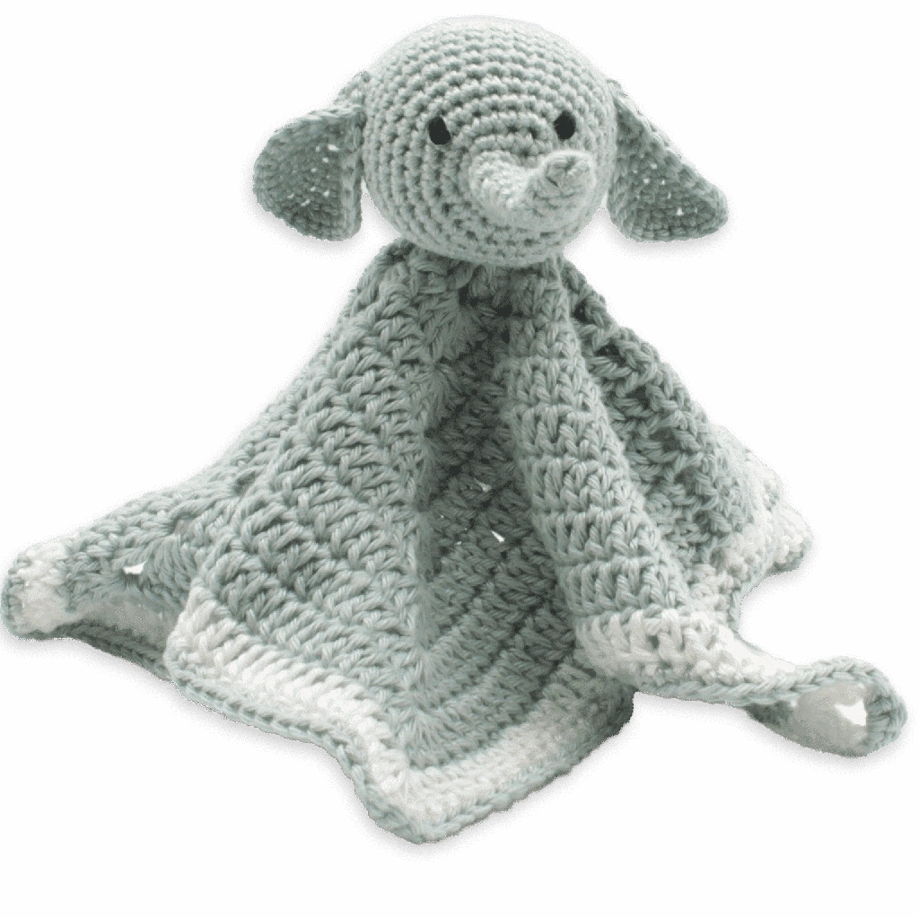 Knuffeldoekje Olifant - Hardicraft Haakpakket