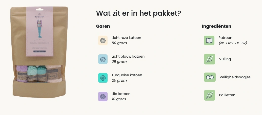 Milou Meermin - Hardicraft Haakpakket
