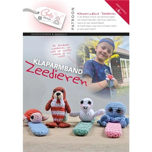 Patroonboekje Klaparmband Zeedieren
