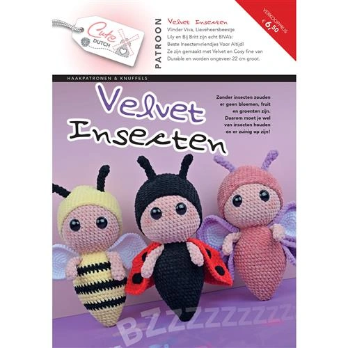 Patroonboekje Velvet Insecten